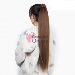 Extensie de par coada de cal cu lungime de 95 cm Castaniu Mediu - IPWSP30